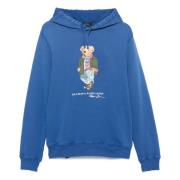 Geborduurde 'Polo Bear' Sweatshirt Polo Ralph Lauren , Blue , Heren