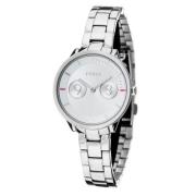 Zilver Stalen Quartz Analoog Horloge Furla , Gray , Dames