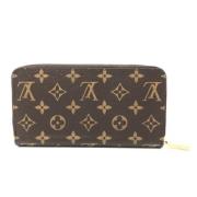 Pre-owned Canvas wallets Louis Vuitton Vintage , Brown , Dames