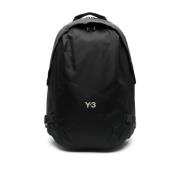 Zwarte Schoudertas met Logoprint Y-3 , Black , Heren