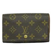 Pre-owned Canvas wallets Louis Vuitton Vintage , Brown , Dames