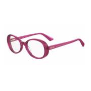 Fuchsia Acetaatmontuur Bril voor Vrouwen Moschino , Pink , Dames