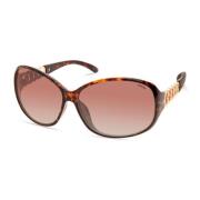 Bruine Resin Zonnebril met Categorie 3 Lenzen Guess , Brown , Dames