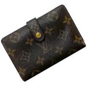 Pre-owned Cotton wallets Louis Vuitton Vintage , Brown , Dames