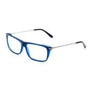 Blauwe Acetaatmonturen met Optique Clip-On Vuarnet , Blue , Heren