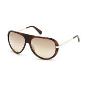 Bicolor Injected Zonnebril met Havana Frame Guess , Multicolor , Heren