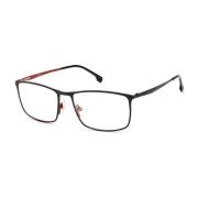 Zwarte Titanium Frame Bril voor Mannen Carrera , Black , Heren