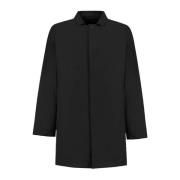 Waterafstotende Slim-Fit Trenchcoat People of Shibuya , Black , Heren