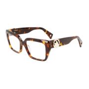 Klassieke Bruine Acetaatframebril Lanvin , Brown , Dames