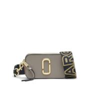 Snapshot Schoudertas in Taupe Grijs Marc Jacobs , Gray , Dames