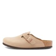 Boston Oiled Leather - Smalle Pasvorm Birkenstock , Brown , Dames