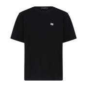 Zwarte T-shirts en Polos Dolce & Gabbana , Black , Heren