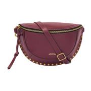 Bordeaux Leren Heuptas Isabel Marant , Red , Heren