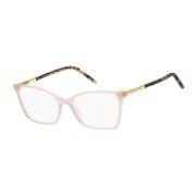 Beige Acetaatframebril Marc Jacobs , Beige , Dames