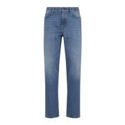 Blauwe City Jeans Verhoog Garderobe Stijlvol Ermenegildo Zegna , Blue ...