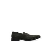 Suède schoenen type loafers PS By Paul Smith , Green , Heren