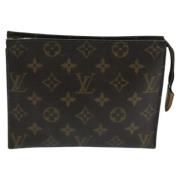 Pre-owned Canvas louis-vuitton-bags Louis Vuitton Vintage , Brown , Da...