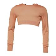 Beige Wol Crewneck Sweater Dolce & Gabbana , Beige , Heren