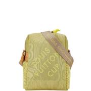 Pre-owned Canvas louis-vuitton-bags Louis Vuitton Vintage , Yellow , D...