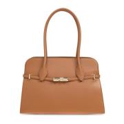 Schoudertas Goccia Large Furla , Brown , Dames