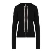 Geribbelde sweatshirt Kec Rick Owens , Black , Heren