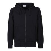 Casual Hoodie voor Mannen Stone Island , Blue , Heren