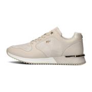 Beige Fleur Ellen Sneakers voor Dames Mexx , Beige , Dames