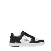 Witte lage sneakers met logo Versace , Multicolor , Heren