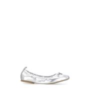 Zilveren Ballet Flats met Strik Hogan , Gray , Dames