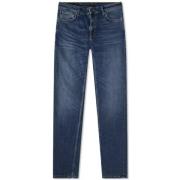 Skinny Lin Indigo Treasure Jeans Nudie Jeans , Blue , Heren