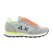 Heren Lichtgrijze Sneakers TOM Fluo Sun68 , Gray , Heren