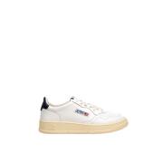 Wit/Space Leren Sneakers Autry , White , Heren