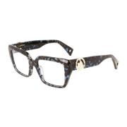 Blauwe Acetaat Frames Brilmonturen Lanvin , Multicolor , Dames