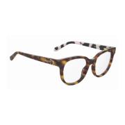 Bruine Acetaatbrilmonturen voor dames Love Moschino , Brown , Dames