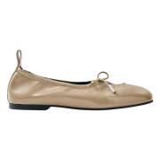 Rosalind Leren Ballet Flats Alohas , Beige , Dames