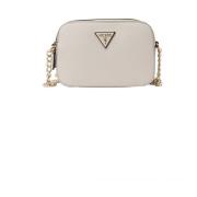 Noelle Crossbody Camera Dames Tas Guess , Beige , Dames