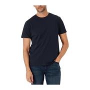 Blauw Heren T-shirt Sorbus N 02 Peuterey , Black , Heren