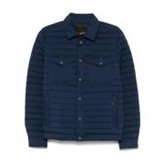 Navy Knoopjas met Zakken Moorer , Blue , Heren