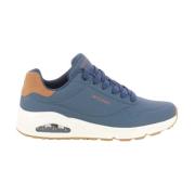 Blauwe Herenschoenen 183004 Skechers , Blue , Heren