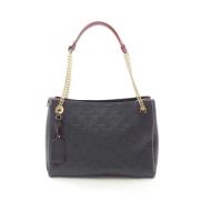 Pre-owned Leather louis-vuitton-bags Louis Vuitton Vintage , Blue , Da...