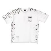 Witte Tiger Tee Korte Mouw T-shirt Mauna Kea , White , Heren