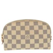 Pre-owned Canvas wallets Louis Vuitton Vintage , White , Dames