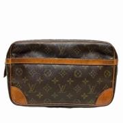 Pre-owned Canvas louis-vuitton-bags Louis Vuitton Vintage , Brown , Da...