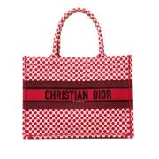 Pre-owned Canvas totes Dior Vintage , Red , Dames