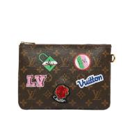 Pre-owned Canvas clutches Louis Vuitton Vintage , Multicolor , Dames