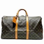 Pre-owned Canvas handbags Louis Vuitton Vintage , Brown , Unisex