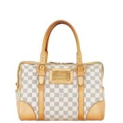 Pre-owned Leather handbags Louis Vuitton Vintage , White , Dames