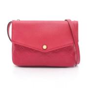 Pre-owned Leather louis-vuitton-bags Louis Vuitton Vintage , Red , Dam...