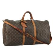 Pre-owned Canvas travel-bags Louis Vuitton Vintage , Brown , Dames