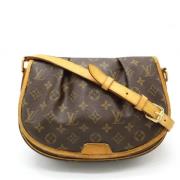 Pre-owned Canvas crossbody-bags Louis Vuitton Vintage , Brown , Dames